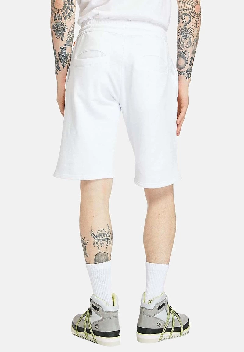 Timberland Uomo YC SUMMER SWEATSHORT - Shorts - White 3 Timberland Uomo YC SUMMER SWEATSHORT - Shorts - White - immagine 3