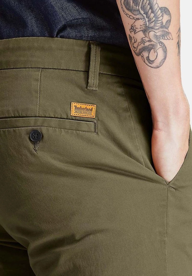 Timberland Uomo SARGENT LAKE STRETCH TWILL CHINO STRAIGHT - Chino - Grape Leaf 5 Timberland Uomo SARGENT LAKE STRETCH TWILL CHINO STRAIGHT - Chino - Grape Leaf - immagine 5