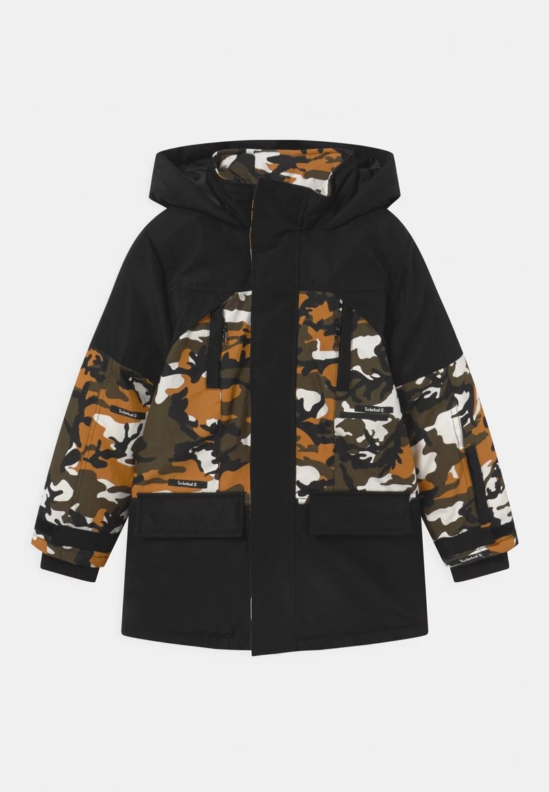 Timberland Bambini HOODED - Cappotto Invernale - Black 1 Timberland Bambini HOODED - Cappotto Invernale - Black