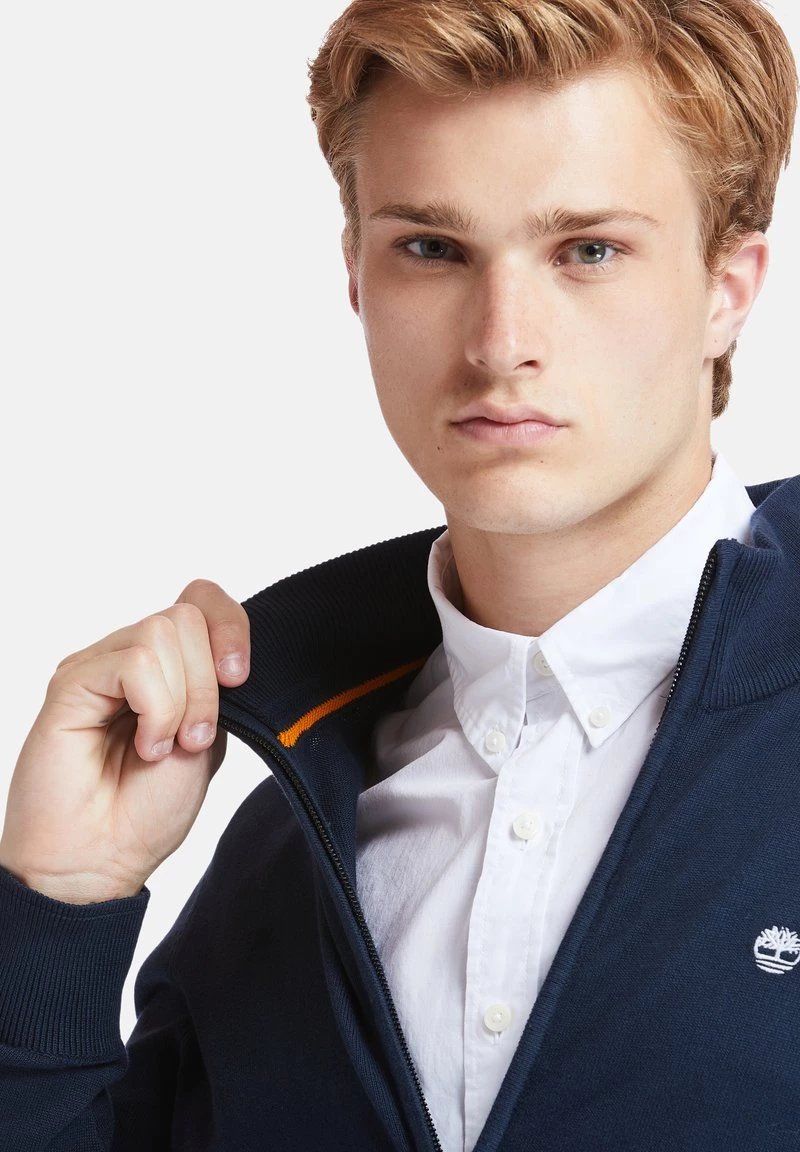 Timberland Uomo WILLIAMS RIVER FULL ZIP - Cardigan - Dark Sapphire 5 Timberland Uomo WILLIAMS RIVER FULL ZIP - Cardigan - Dark Sapphire - immagine 5