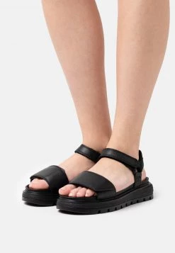 Timberland Donna RAY CITY ANKLE STRAP - Sandali Con Plateau - Black